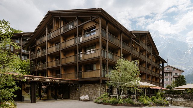 L'hôtel Bergwelt à Grindelwald