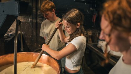 Emmentaler Schaukäserei, Destination Bern
