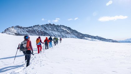 Gletscherwanderung, Jungfrau Region