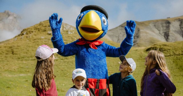 Globi Engstligenalp Adelboden, Adelboden-Lenk-Kandersteg