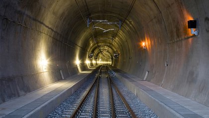 Lötschberg-Basistunnel, Frutigen