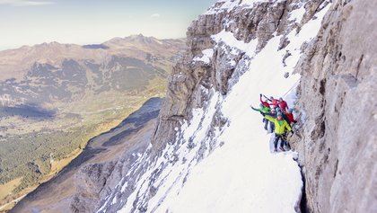 Stollenloch, Eigernordwand