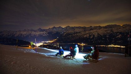 Schlitteln, Niederhorn