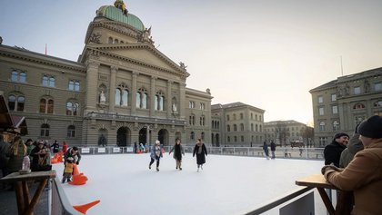 Bundesplatz Bern, Destination Bern