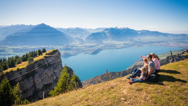 Niederhorn-Beatenberg, Ferienregion Interlaken