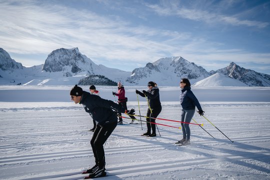 Langlaufen im Naturpark Gantrisch, Destination Bern