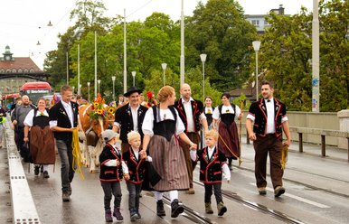Sichlete auf dem Bundesplatz, Destination Bern
