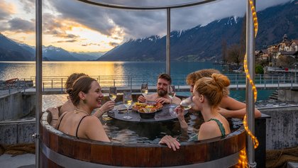 Hotpot am See, Brienz