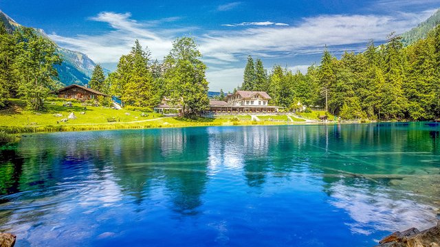 Blausee, Kandersteg