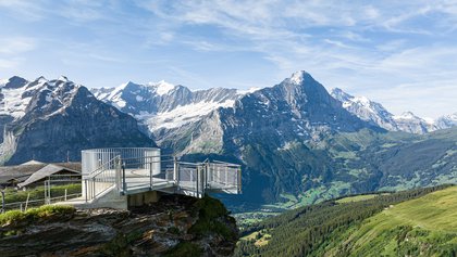 Aussichtsplattform First View, Grindelwald First Jungfrau Region