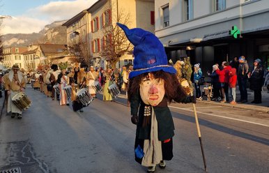 Altjahrswoche und Ubersitz in Meiringen, Jungfrau Region
