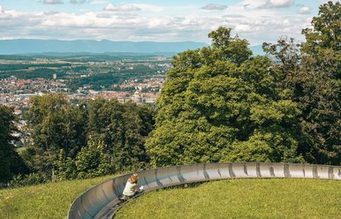 Rodelbahn auf dem Gurten