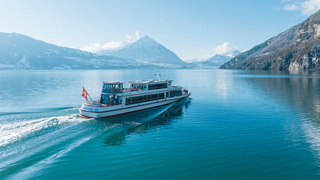 Schifffahrt, Thunersee, Ferienregion Interlaken