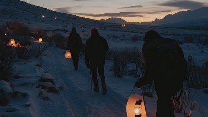 VicTours Laternenspaziergang, Adelboden