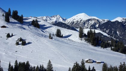 Skifahren am Rossberg