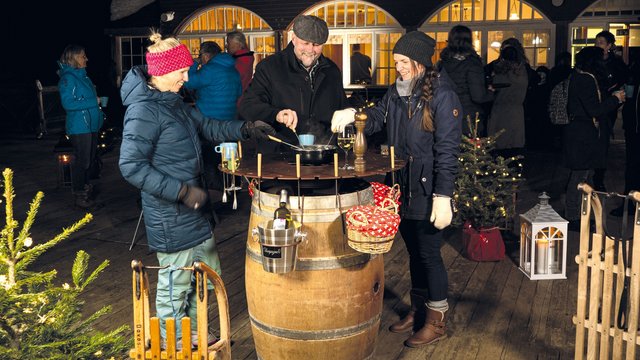 Allmendhubel sledging & fondue