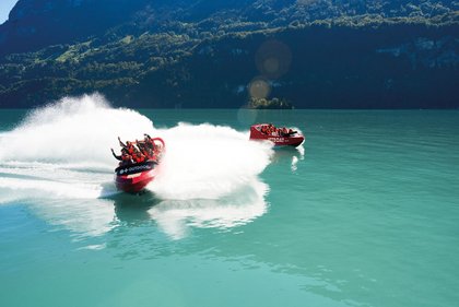 Jetboat Interlaken, Ferienregion Interlaken