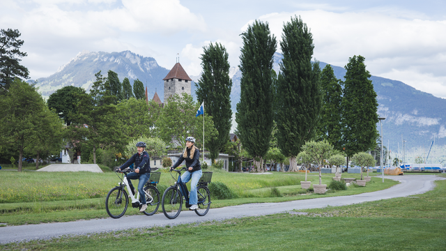 Noleggio di e-bike a Spiez
