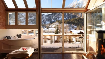 Chalet-Hotel Adler in Kandersteg, Adelboden-Lenk-Kandersteg
