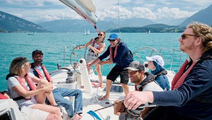 Segelschule Thunersee, Hilterfingen, Ferienregion Interlaken