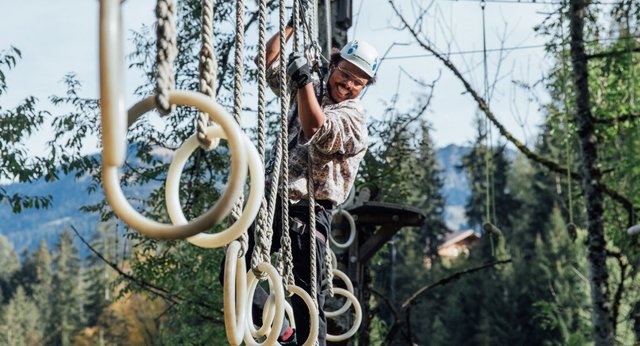 Seilpark Zweisimmen, Ferienregion Interlaken