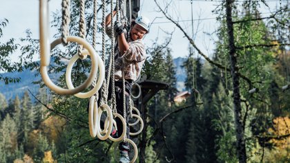 Seilpark Zweisimmen, Ferienregion Interlaken
