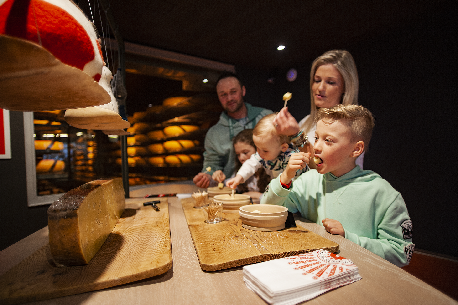 Emmentaler Schaukäserei, Königsweg, Destination Bern