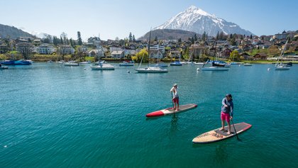 Stand Up Paddling, Thunersee