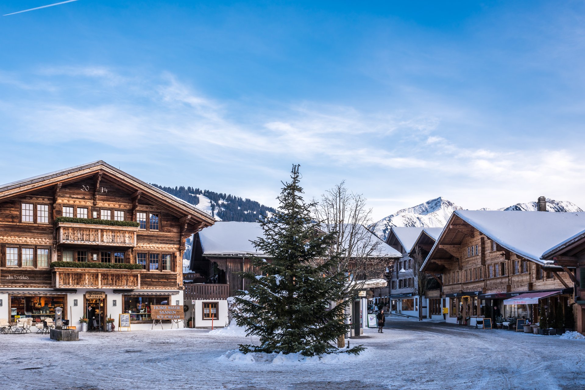 Weihnachtsmarkt in Saanen, Ferienregion Gstaad