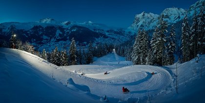 Eiger Run By Night, Jungfrau Region