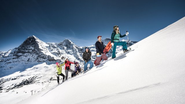 Wintersport in der Jungfrau Region