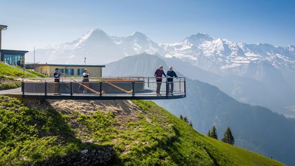 Schynige Platte Skywalk, Ferienregion Interlaken