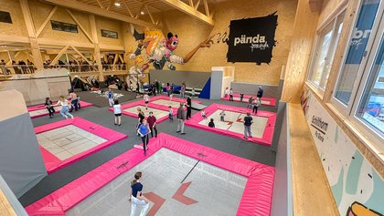 Pända Freestylehalle in Wilderswil, Ferienregion Interlaken 