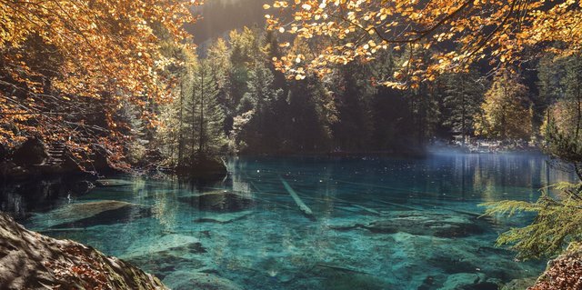 Blausee, Adelboden-Lenk-Kandersteg