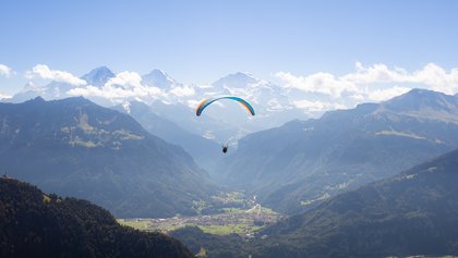 Paragliding, Interlaken