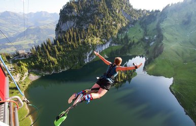 Bungee-Jumping Stockhorn