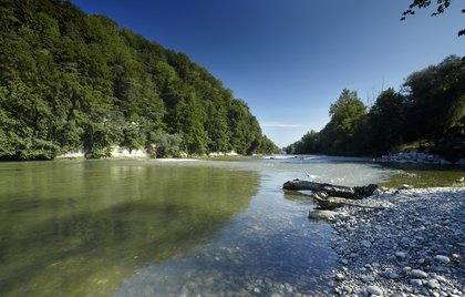 Aareufer, Destination Bern