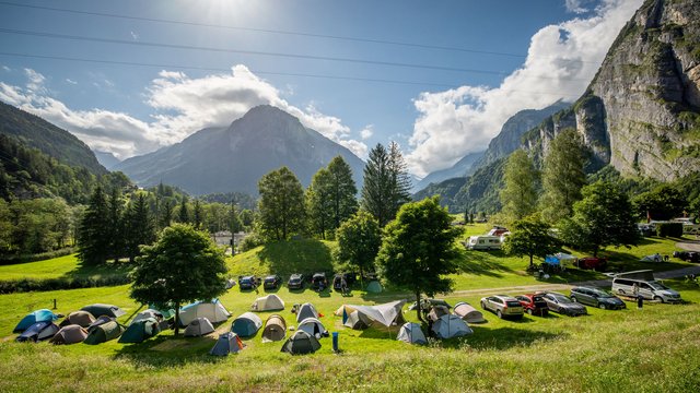 Camping Aareschlucht, Innertkirchen Haslital, Jungfrau Region