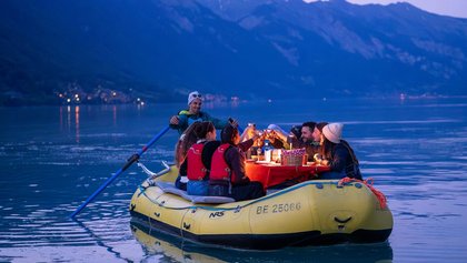 Cheese Fondue Float, Ferienregion Interlaken