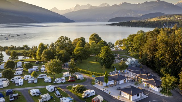 TCS Camping Thunersee-Gwatt, Thunersee