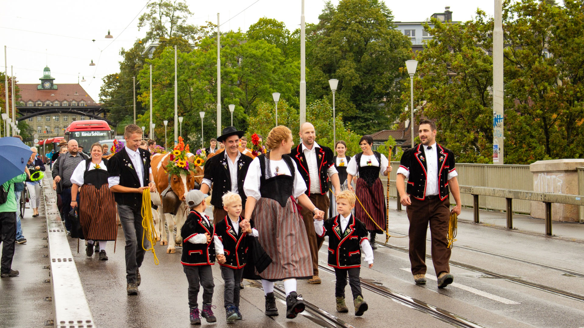 Sichlete auf dem Bundesplatz, Destination Bern