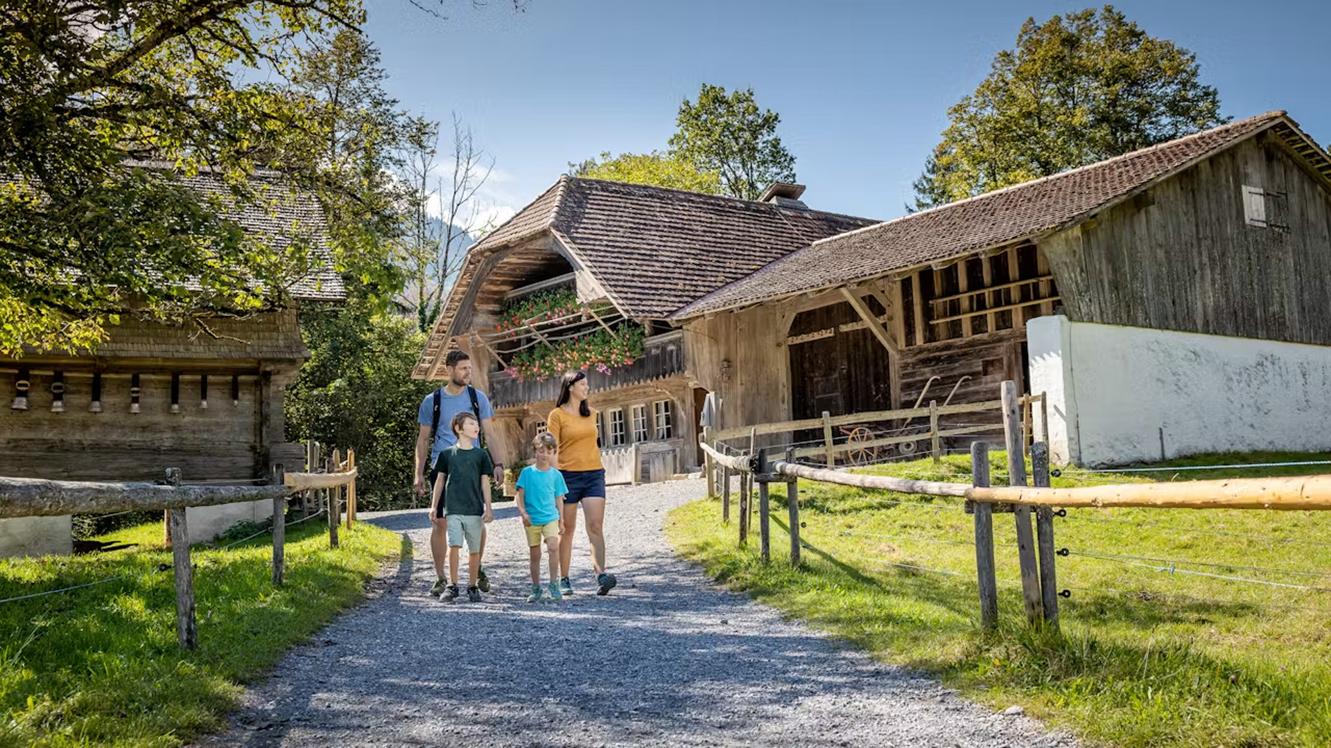 Freilichtmuseum Ballenberg, Ferienregion Interlaken