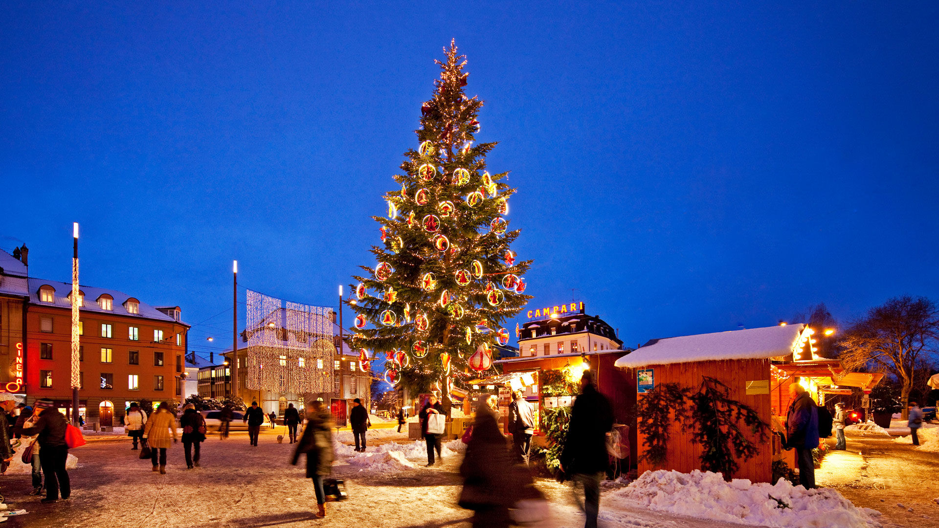 Weihnachtsmarkt, Biel