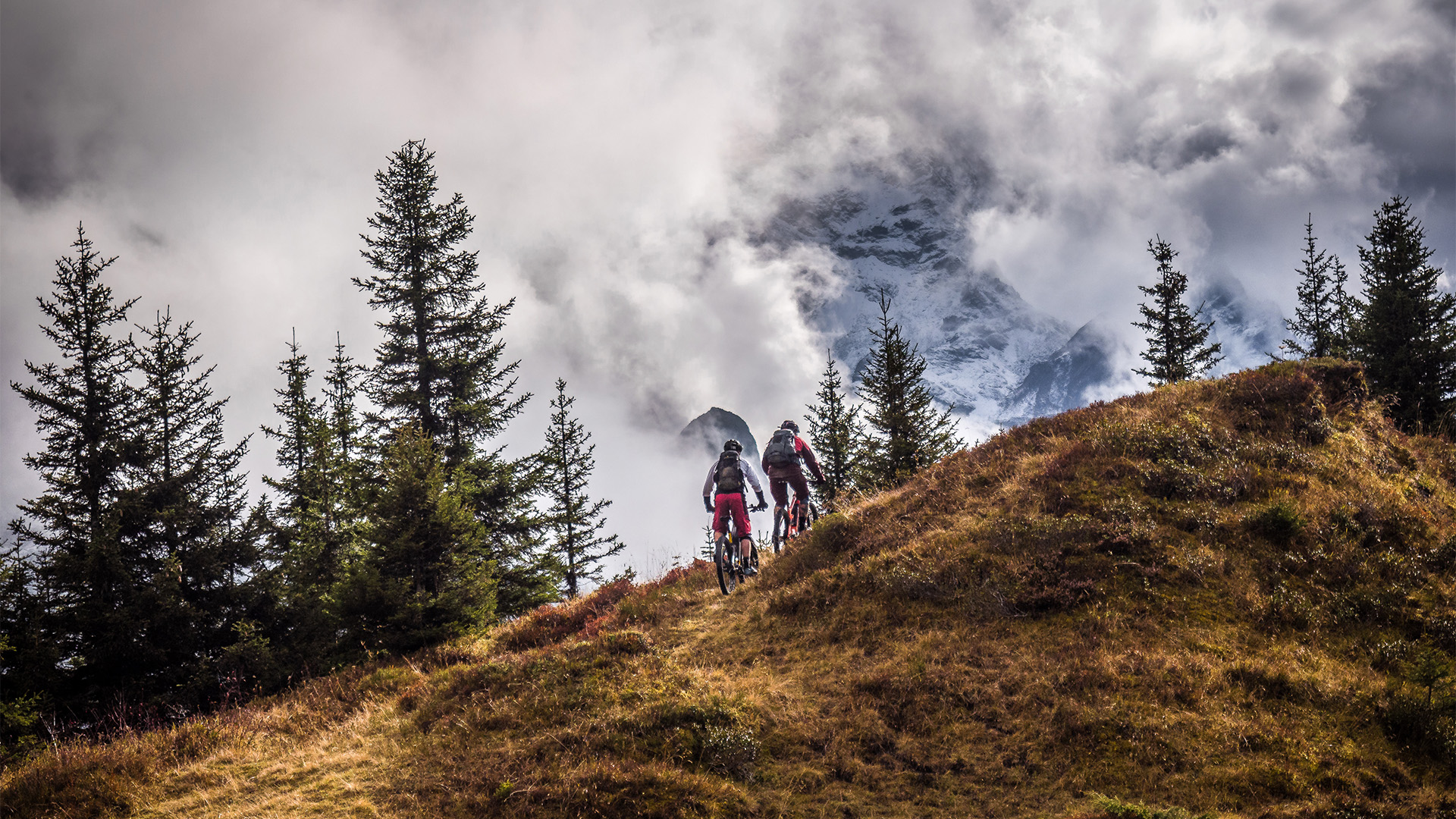 Northface Bike-Trail in Mürren, Jungfrau Region