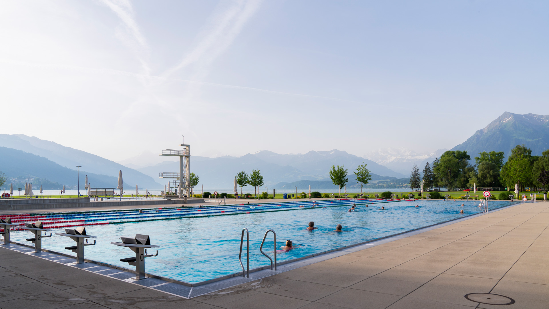 Strandbad Thun, Ferienregion Interlaken