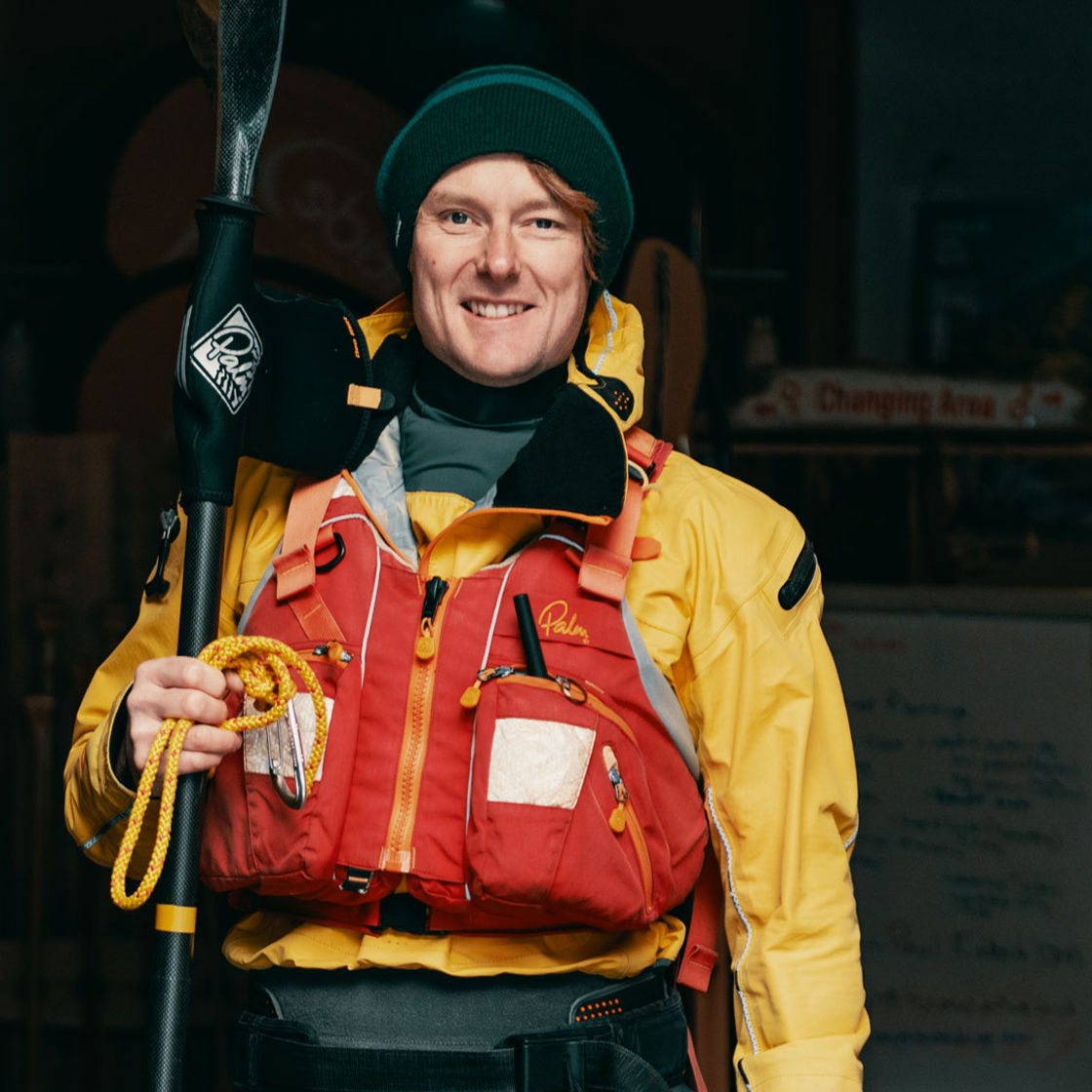 Dave Storey von der Hightide Kayak School