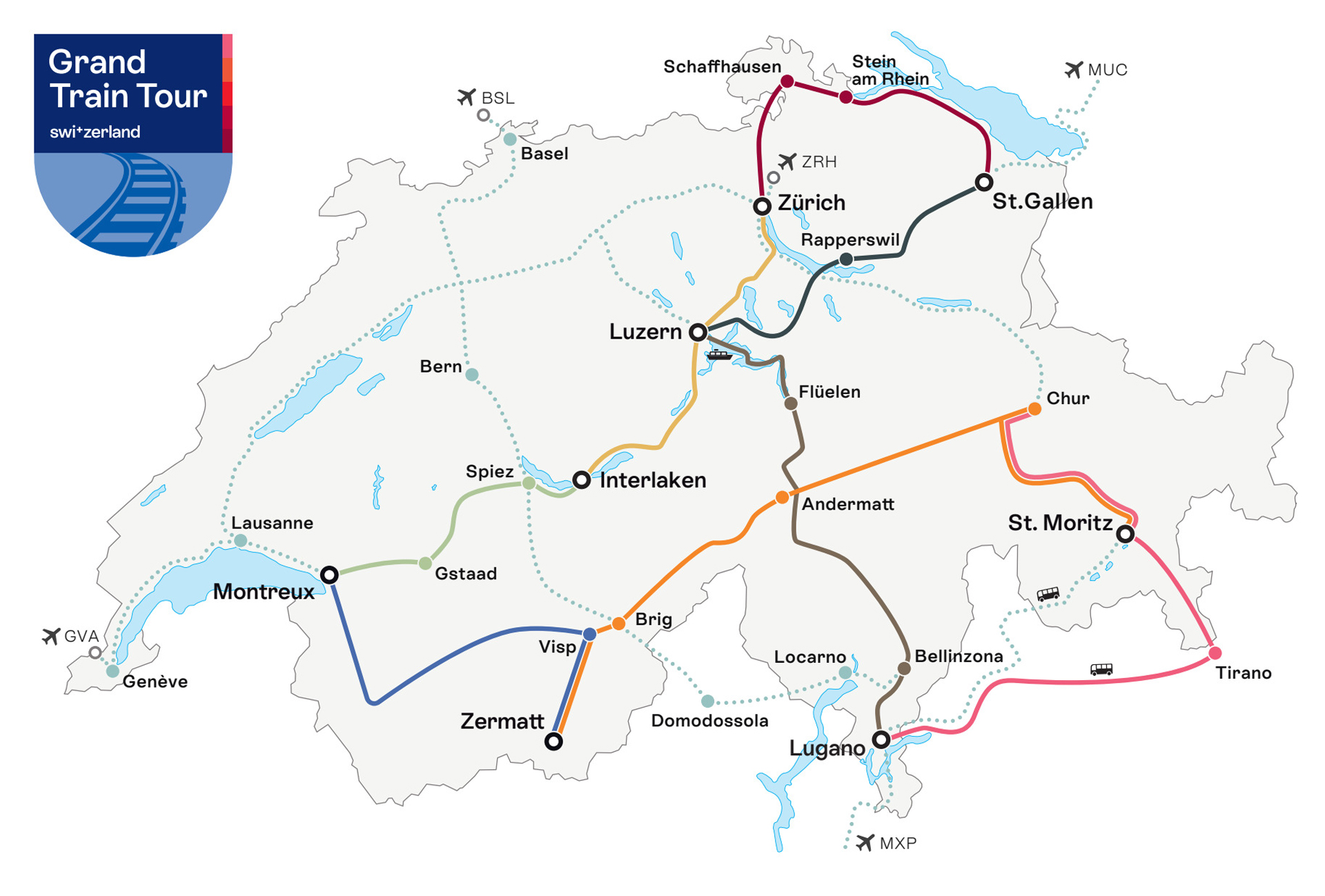 Grand Train Tour of Switzerland