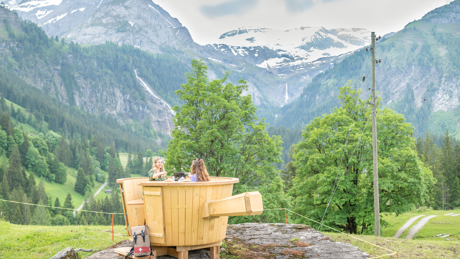XXL-Fondue-Caquelon, Ferienregion Gstaad