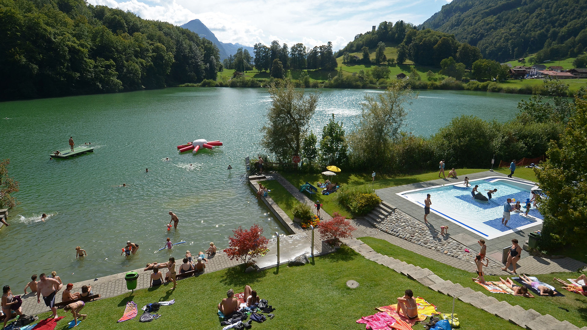 Naturstrandbad Burgseeli – Ferienregion Interlaken 