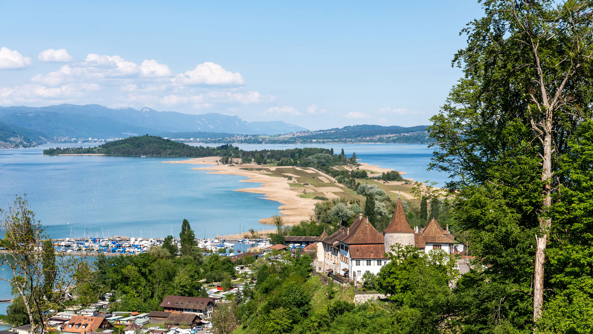 St. Petersinsel, Jura & Drei-Seen-Land